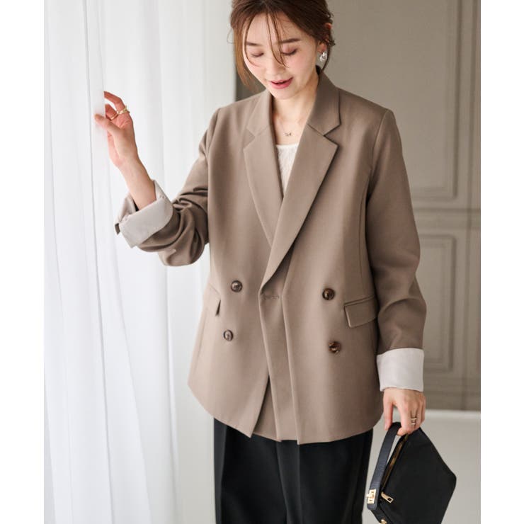 レイヤードデザインダブルジャケット | RANAN | 詳細画像22 