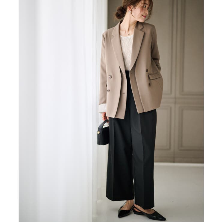 レイヤードデザインダブルジャケット | RANAN | 詳細画像23 