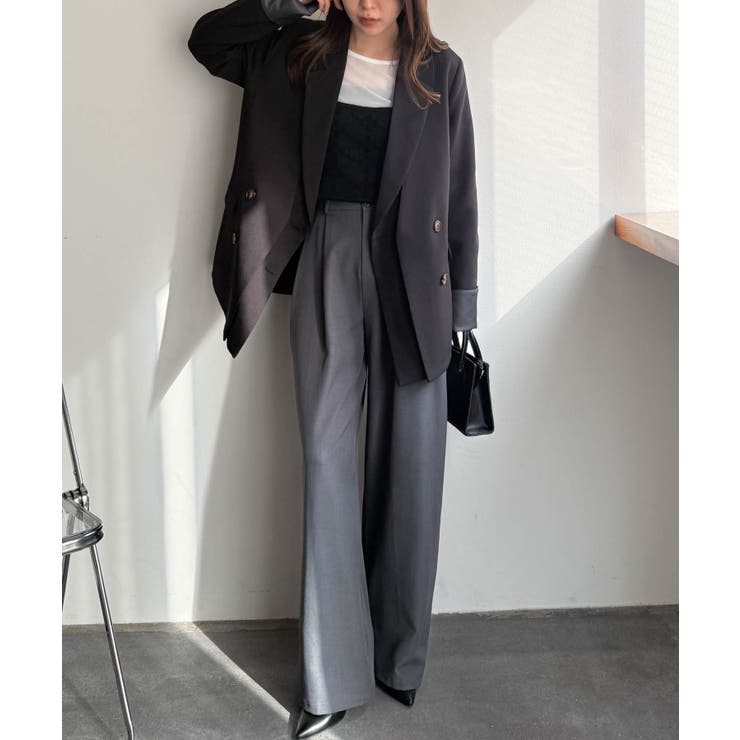 レイヤードデザインダブルジャケット | RANAN | 詳細画像32 