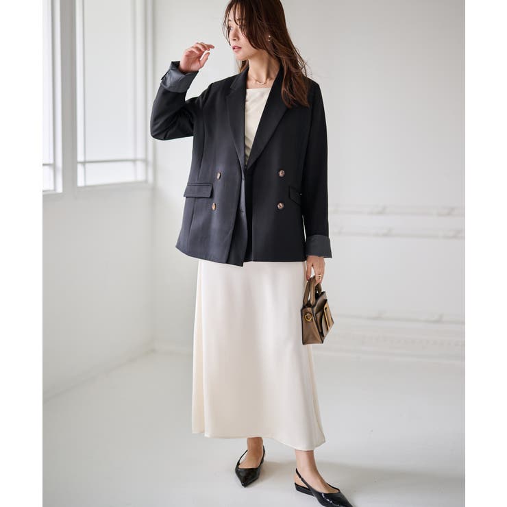 レイヤードデザインダブルジャケット | RANAN | 詳細画像40 