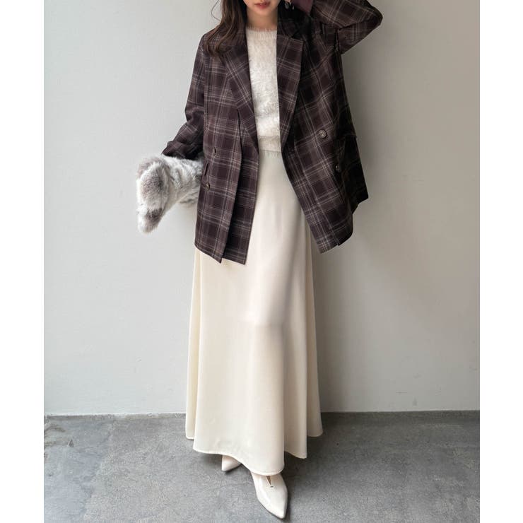 レイヤードデザインダブルジャケット | RANAN | 詳細画像7 