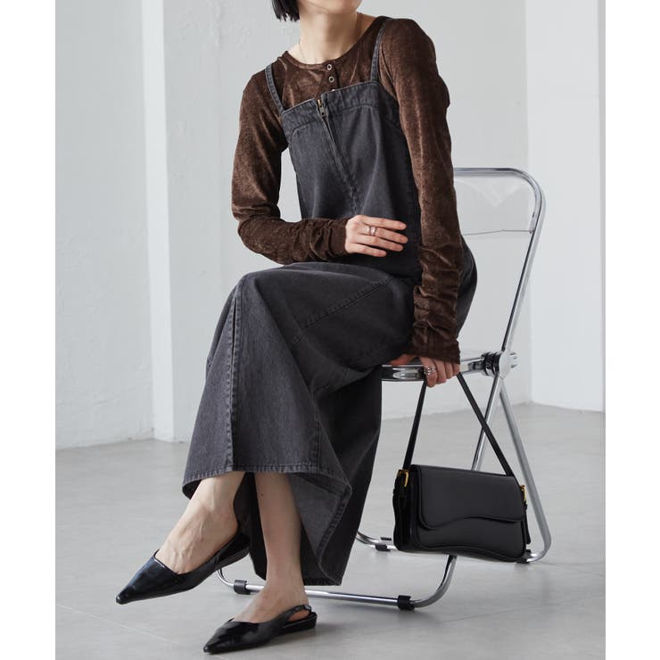 フロントジップデニムジャンスカ | RANAN | 詳細画像15 