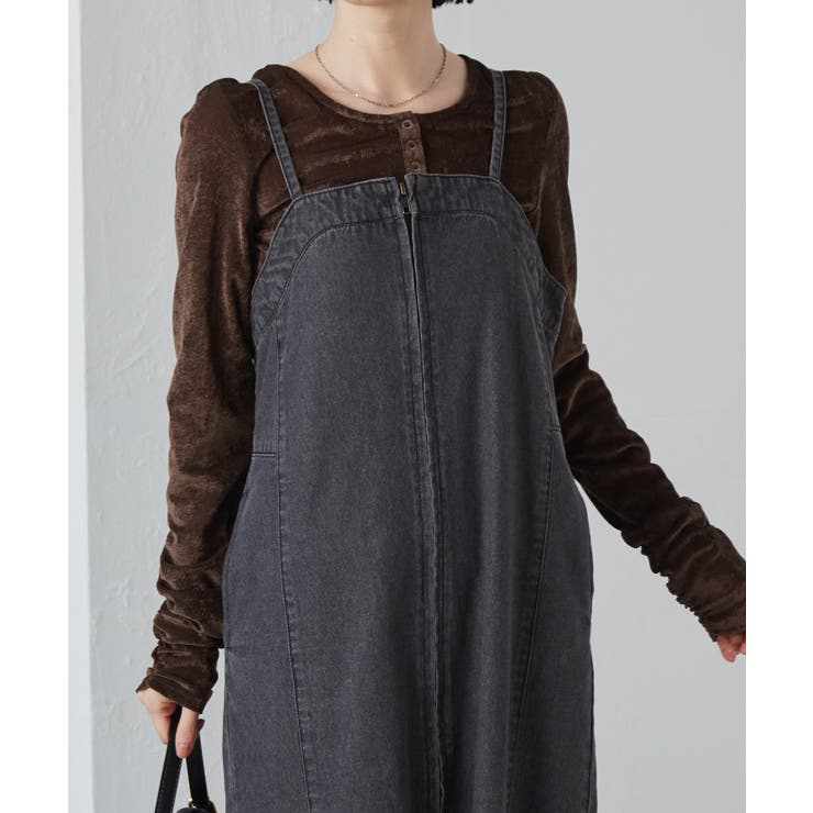 フロントジップデニムジャンスカ | RANAN | 詳細画像16 