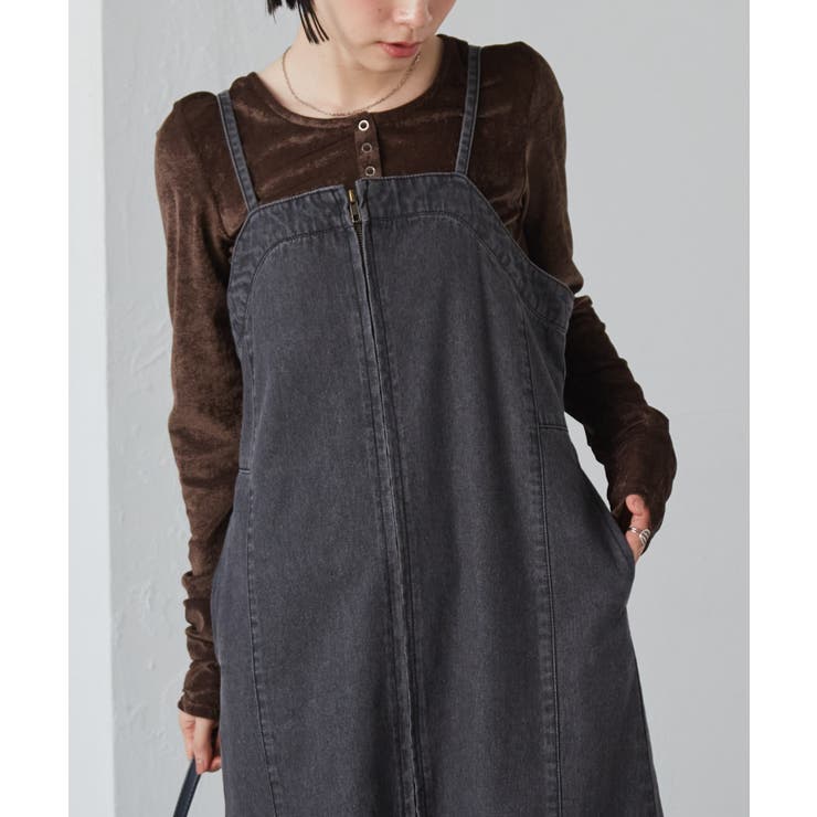 フロントジップデニムジャンスカ | RANAN | 詳細画像17 