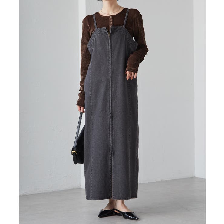 フロントジップデニムジャンスカ | RANAN | 詳細画像20 