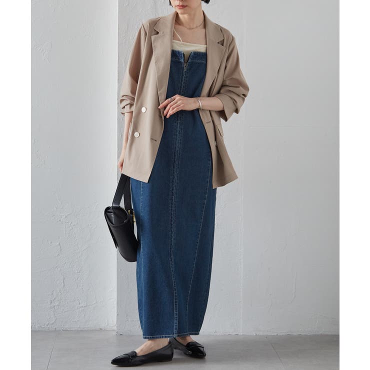 フロントジップデニムジャンスカ | RANAN | 詳細画像26 