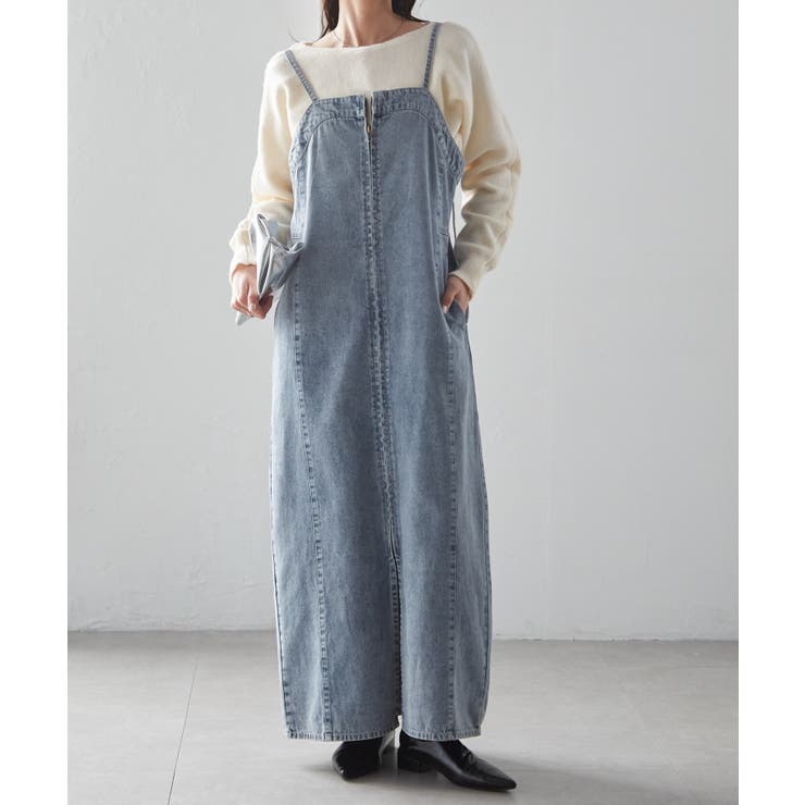 フロントジップデニムジャンスカ | RANAN | 詳細画像5 