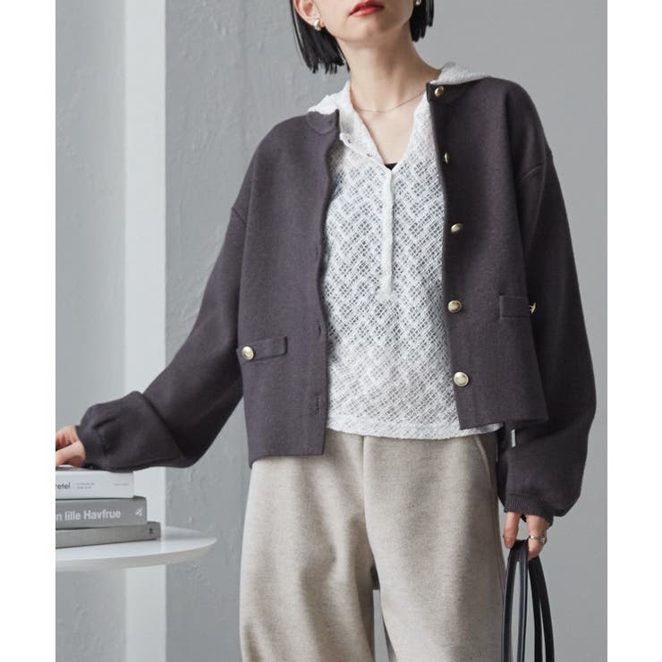 レースフーディートップス | RANAN | 詳細画像11 