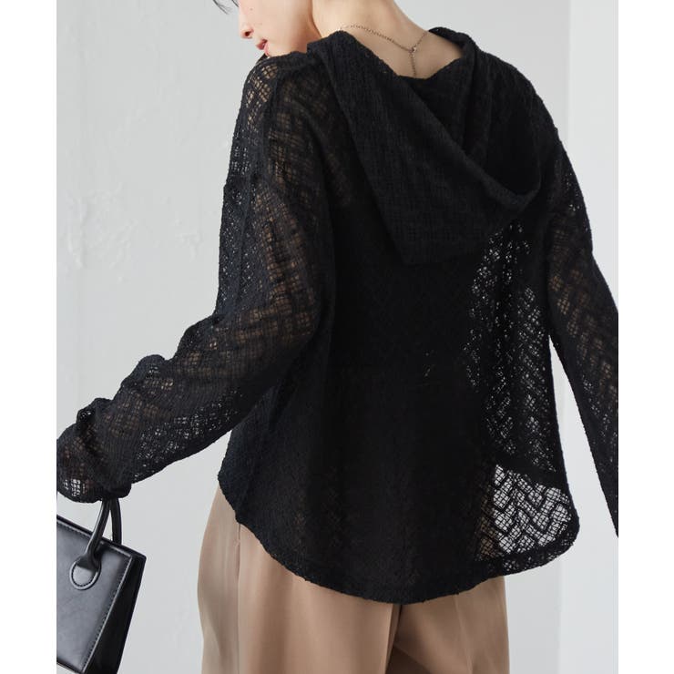 レースフーディートップス | RANAN | 詳細画像17 