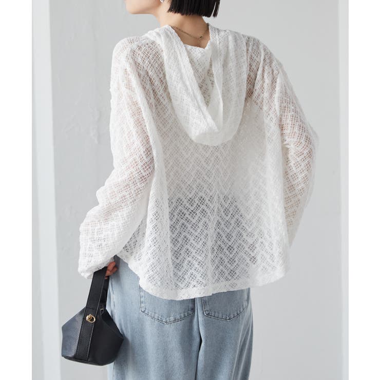 レースフーディートップス | RANAN | 詳細画像7 