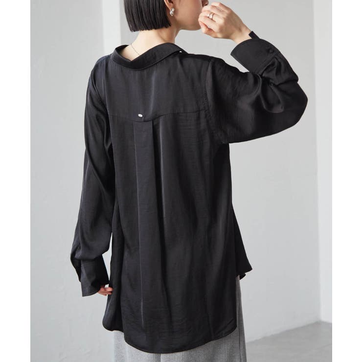 ２ＷＡＹサテンスキッパーシャツ | RANAN | 詳細画像11 