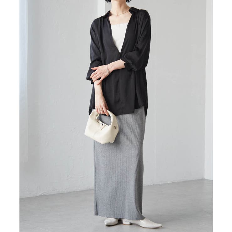 ２ＷＡＹサテンスキッパーシャツ | RANAN | 詳細画像12 