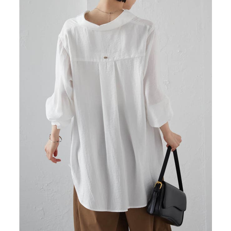 ２ＷＡＹサテンスキッパーシャツ | RANAN | 詳細画像5 