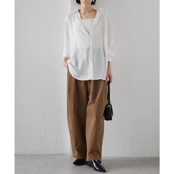 ２ＷＡＹサテンスキッパーシャツ | RANAN | 詳細画像6 