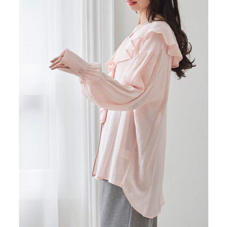 ラッフルフリルオーバーブラウス | RANAN | 詳細画像27 