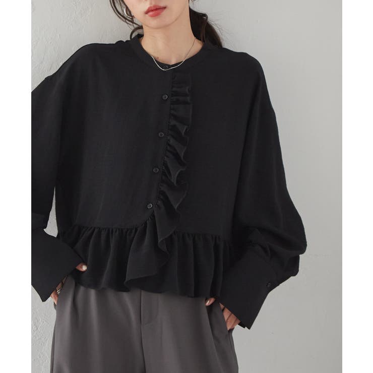 ラウンドフリルブラウス | RANAN | 詳細画像10 