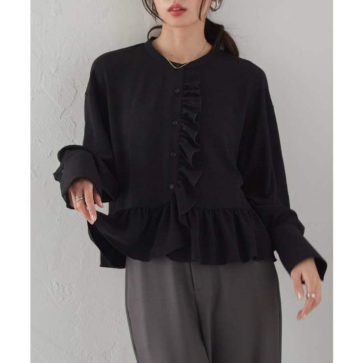 ラウンドフリルブラウス | RANAN | 詳細画像12 