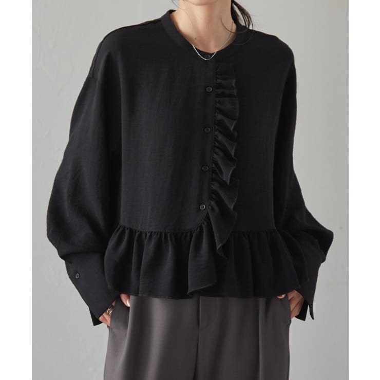 ラウンドフリルブラウス | RANAN | 詳細画像15 