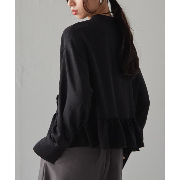 ラウンドフリルブラウス | RANAN | 詳細画像17 