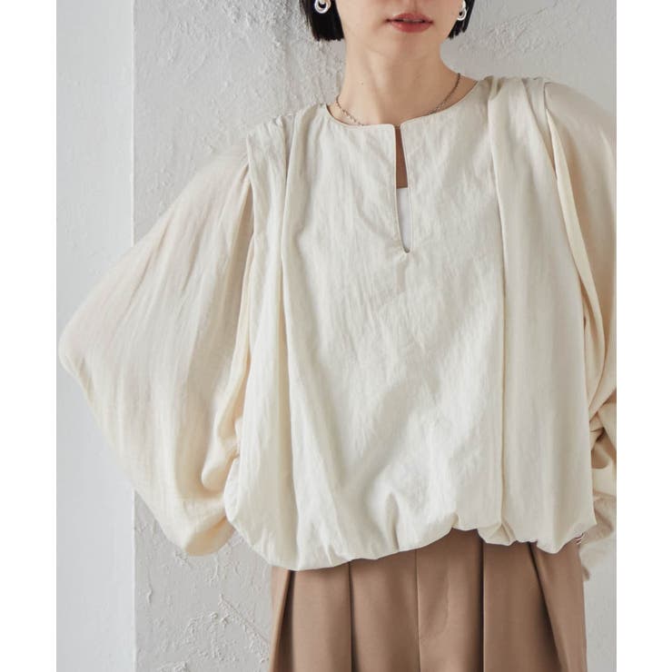 ２ＷＡＹギャザーバルーンブラウス | RANAN | 詳細画像1 