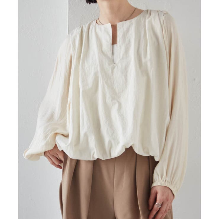 ２ＷＡＹギャザーバルーンブラウス | RANAN | 詳細画像2 