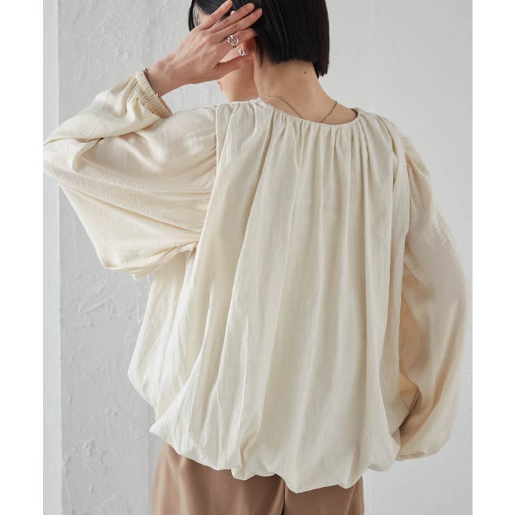 ２ＷＡＹギャザーバルーンブラウス | RANAN | 詳細画像5 