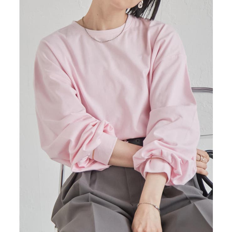 多機能ベーシックオーバーサイズ長袖Ｔシャ | RANAN | 詳細画像12 