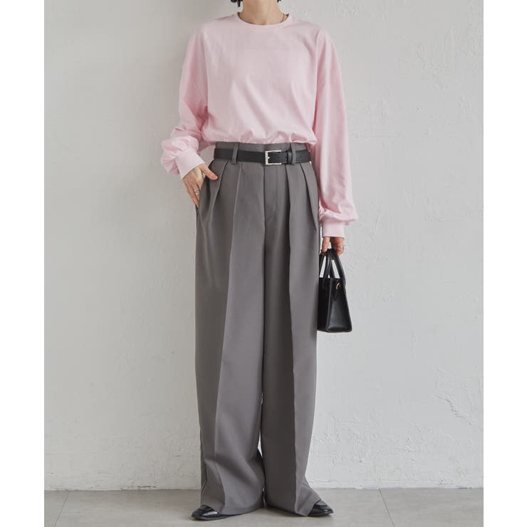 多機能ベーシックオーバーサイズ長袖Ｔシャ | RANAN | 詳細画像17 