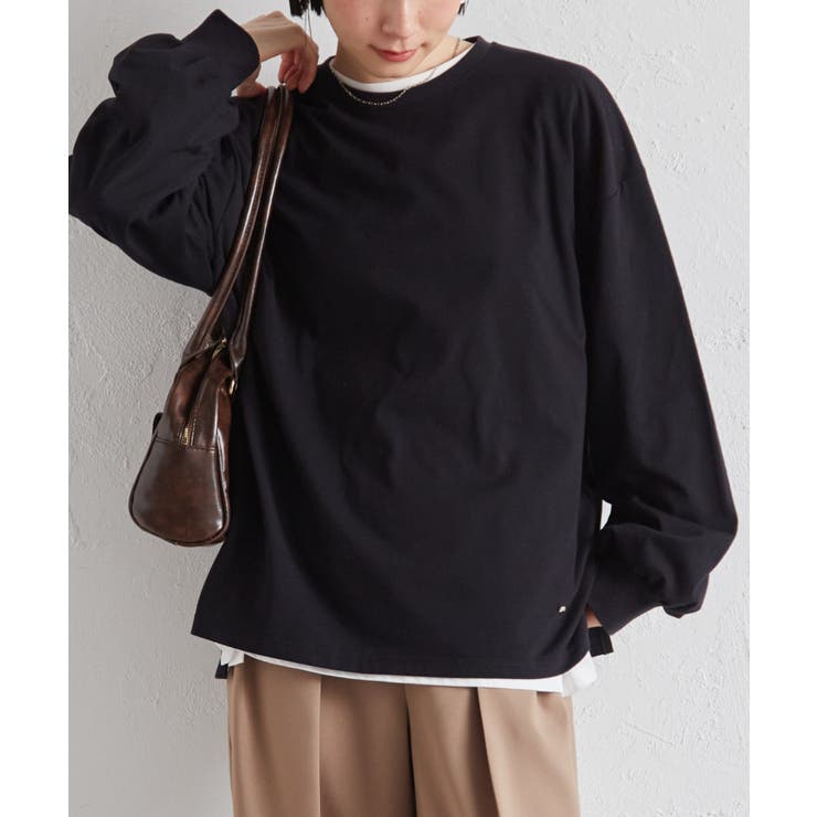 多機能ベーシックオーバーサイズ長袖Ｔシャ | RANAN | 詳細画像3 