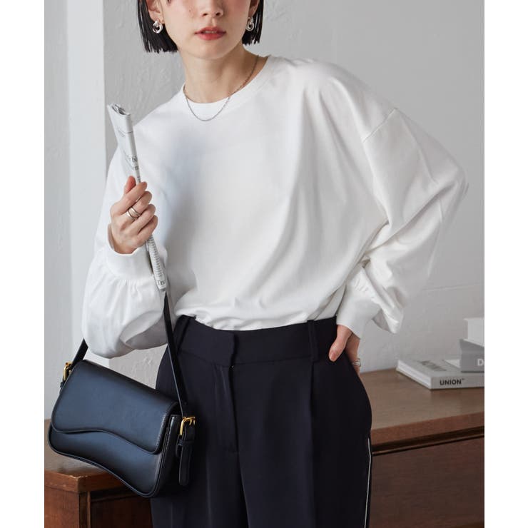 多機能ベーシックオーバーサイズ長袖Ｔシャ | RANAN | 詳細画像37 