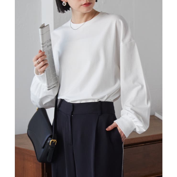 多機能ベーシックオーバーサイズ長袖Ｔシャ | RANAN | 詳細画像38 