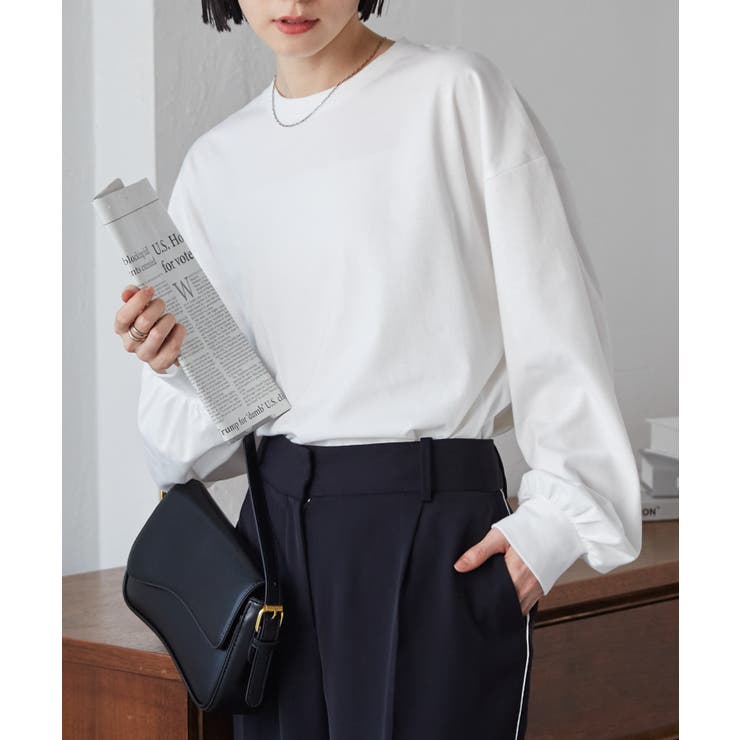 多機能ベーシックオーバーサイズ長袖Ｔシャ | RANAN | 詳細画像39 