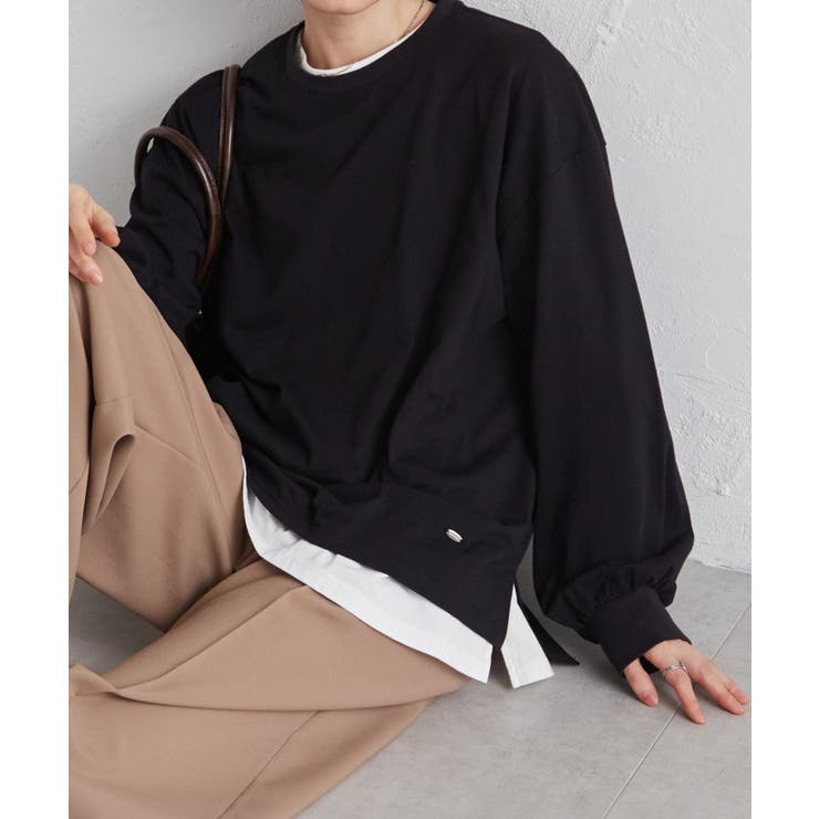 多機能ベーシックオーバーサイズ長袖Ｔシャ | RANAN | 詳細画像4 