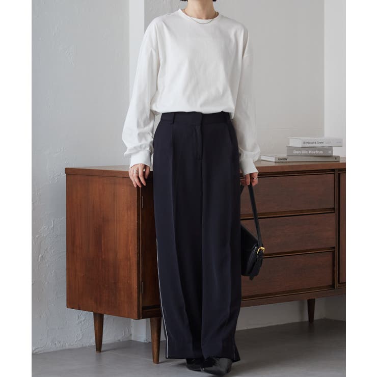 多機能ベーシックオーバーサイズ長袖Ｔシャ | RANAN | 詳細画像41 