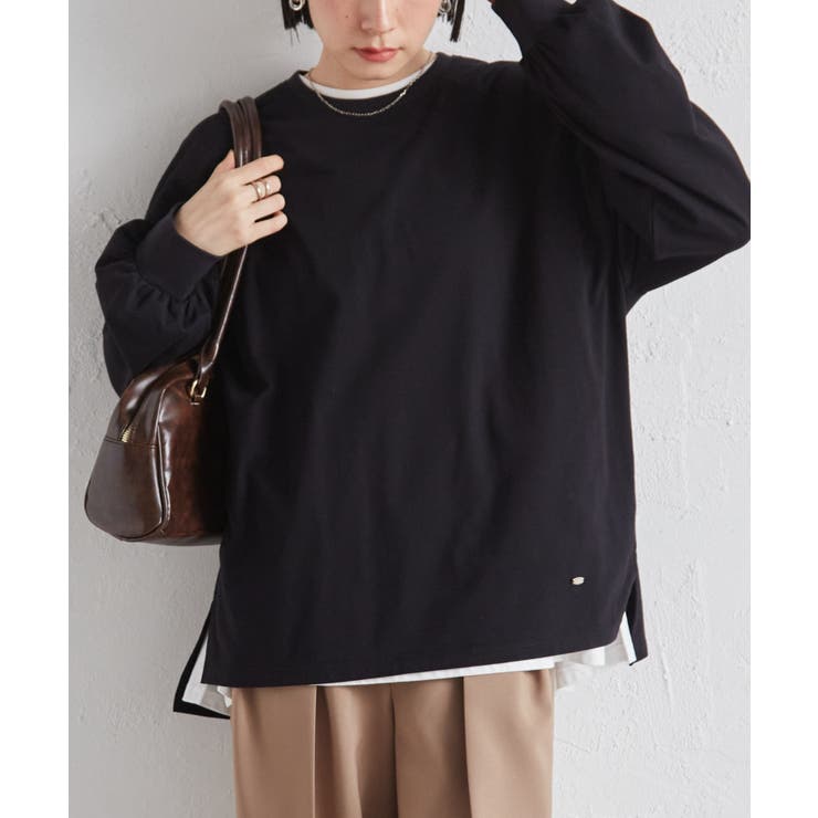 多機能ベーシックオーバーサイズ長袖Ｔシャ | RANAN | 詳細画像8 