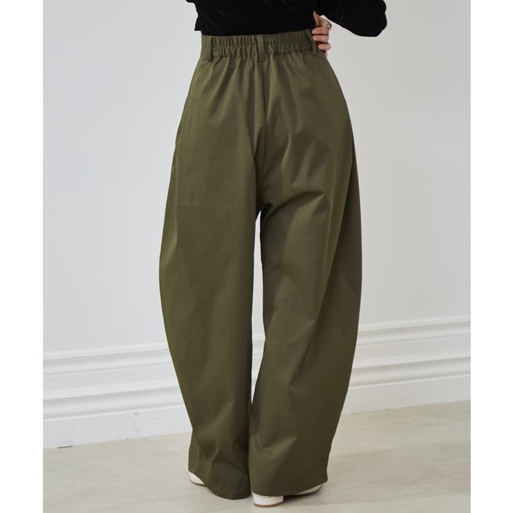 カーブシルエットサイドタックパンツ | RANAN | 詳細画像35 