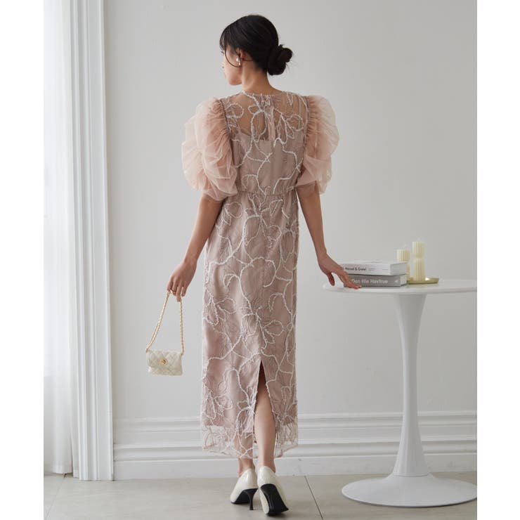 ３ＷＡＹ袖取り外し可フェザーレースドレス | RANAN | 詳細画像18 