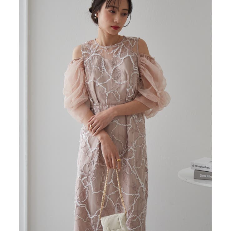 ３ＷＡＹ袖取り外し可フェザーレースドレス | RANAN | 詳細画像19 