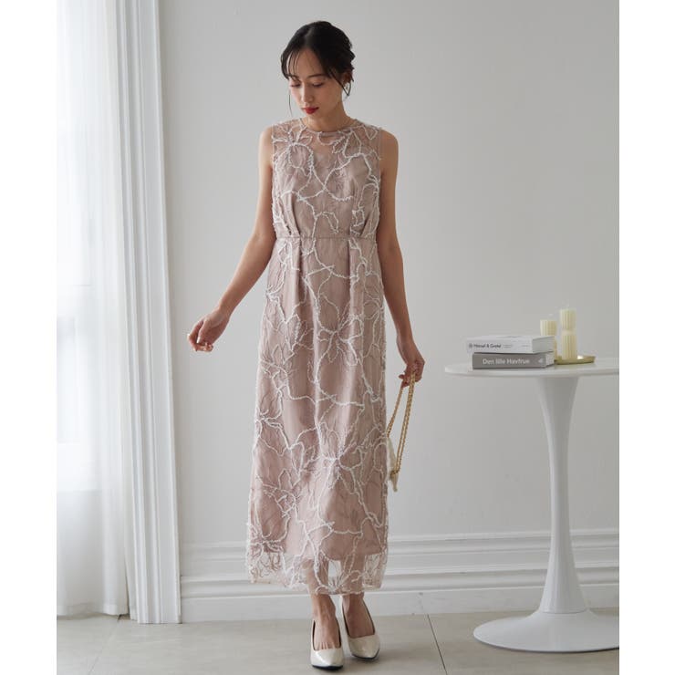 ３ＷＡＹ袖取り外し可フェザーレースドレス | RANAN | 詳細画像23 