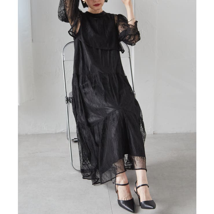 ３ＷＡＹボレロセットレースティアードドレ | RANAN | 詳細画像11 