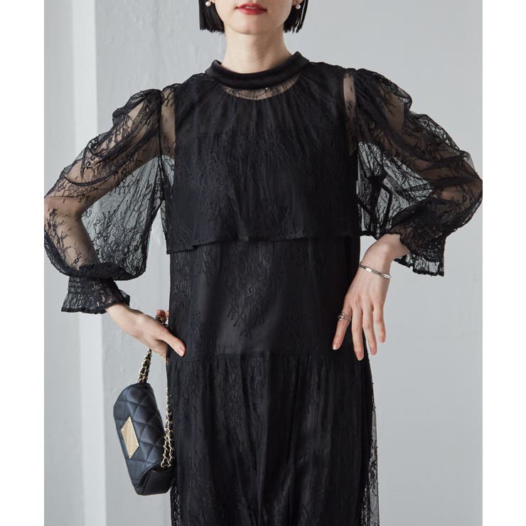 ３ＷＡＹボレロセットレースティアードドレ | RANAN | 詳細画像16 