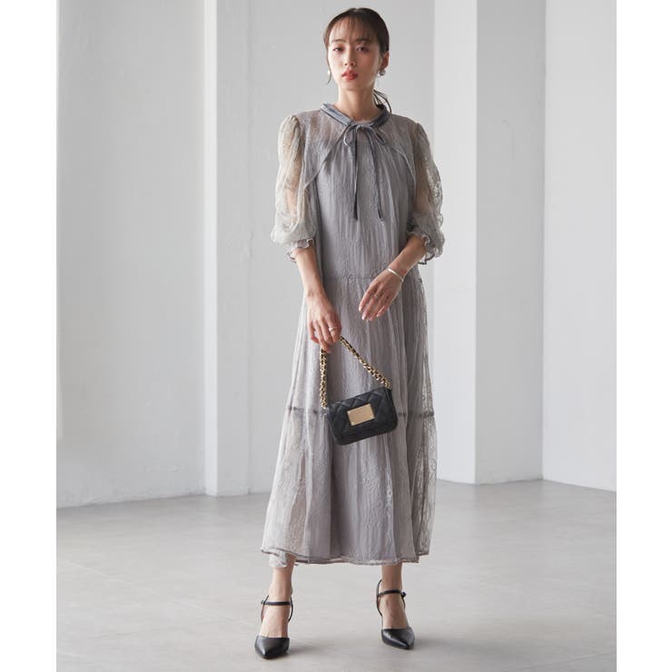 ３ＷＡＹボレロセットレースティアードドレ | RANAN | 詳細画像2 