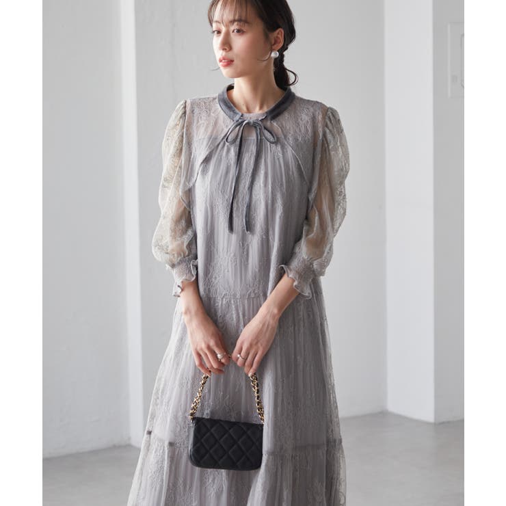 ３ＷＡＹボレロセットレースティアードドレ | RANAN | 詳細画像3 