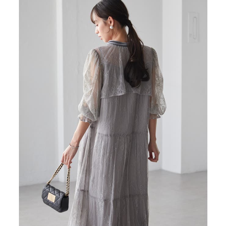 ３ＷＡＹボレロセットレースティアードドレ | RANAN | 詳細画像4 