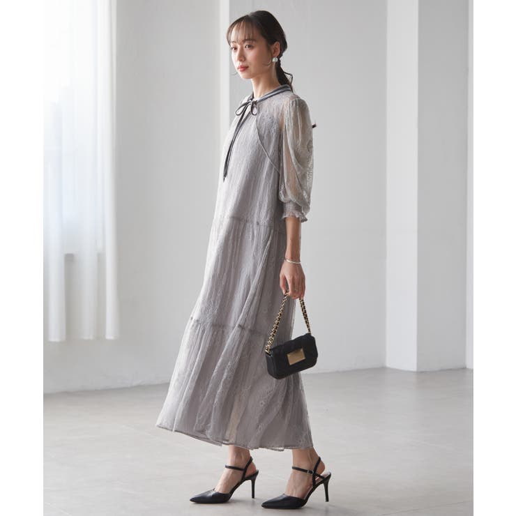 ３ＷＡＹボレロセットレースティアードドレ | RANAN | 詳細画像5 