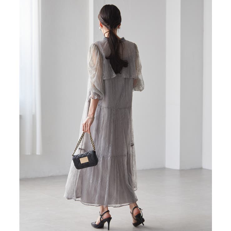 ３ＷＡＹボレロセットレースティアードドレ | RANAN | 詳細画像6 