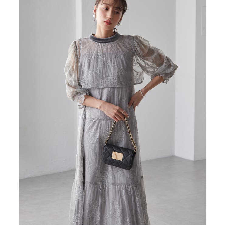 ３ＷＡＹボレロセットレースティアードドレ | RANAN | 詳細画像7 