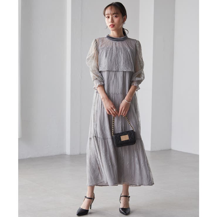 ３ＷＡＹボレロセットレースティアードドレ | RANAN | 詳細画像8 