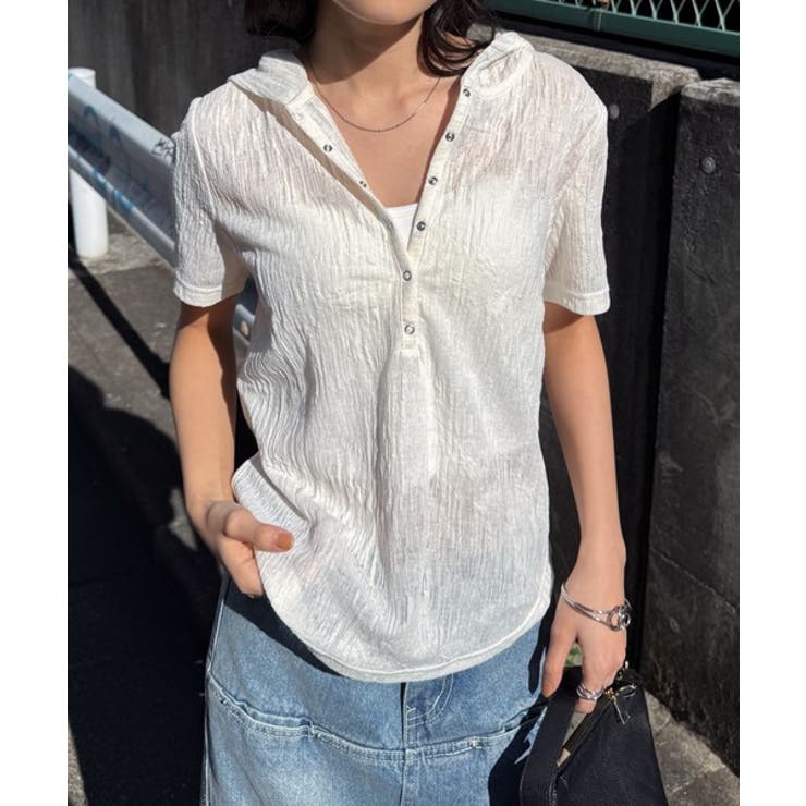 シアースラブヘンリーネックフーディー | RANAN | 詳細画像11 