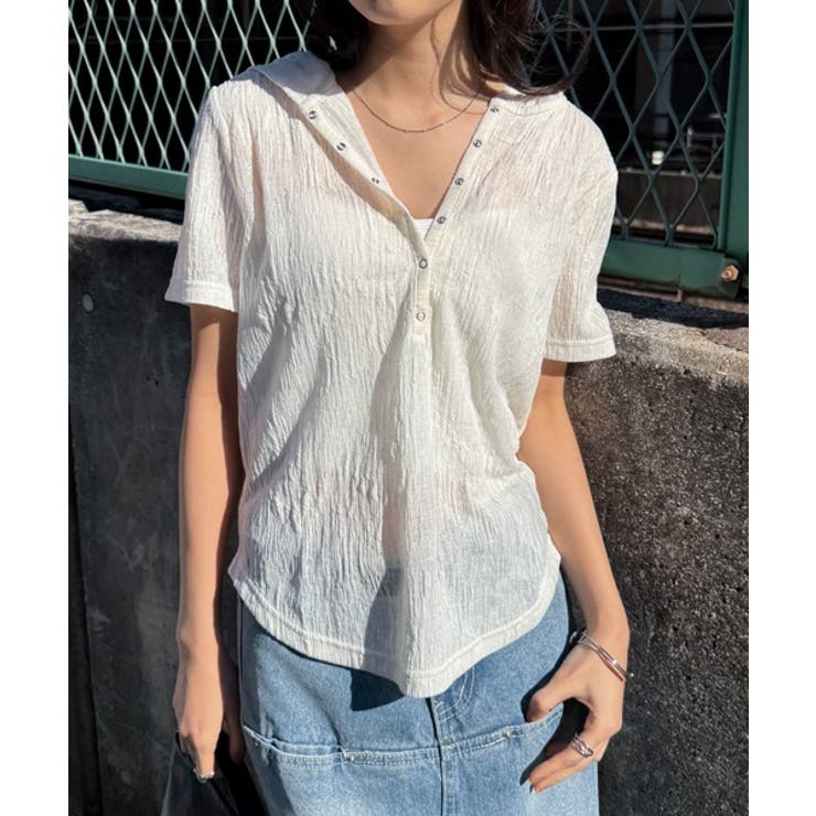 シアースラブヘンリーネックフーディー | RANAN | 詳細画像13 